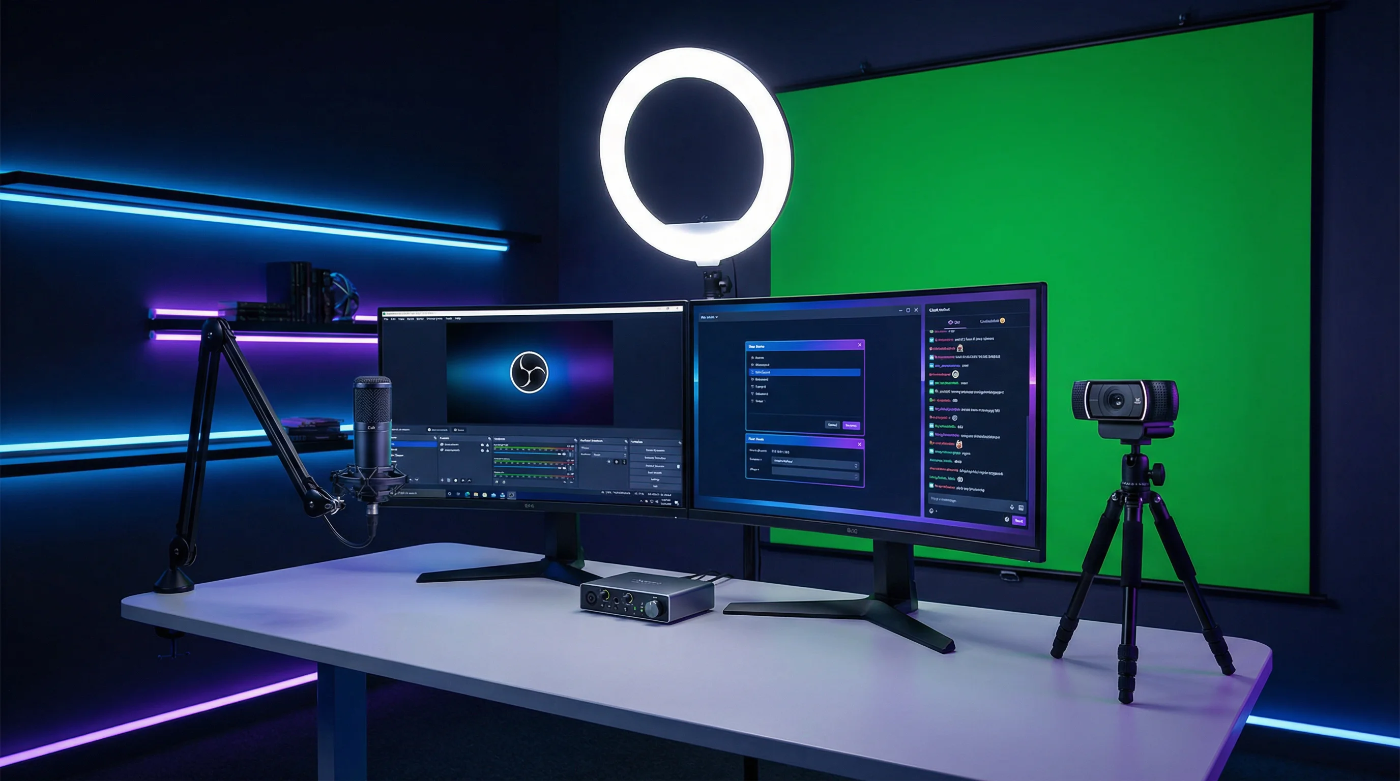 专业直播设备评测工作室全景展示